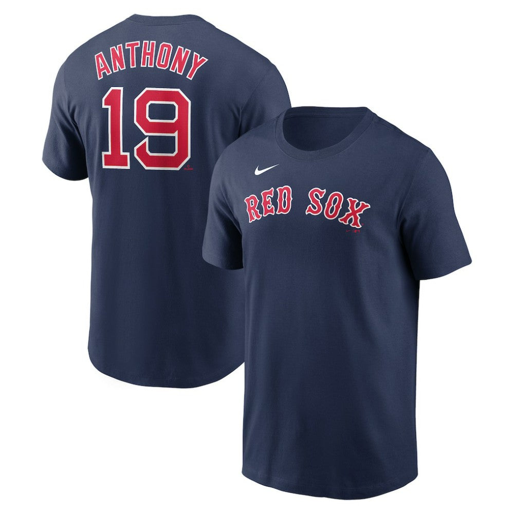 MLB Roman Anthony Boston Red Sox Nike  Fuse Name & Number T-Shirt – Navy