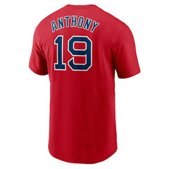 MLB Roman Anthony Boston Red Sox Nike  Fuse Name & Number T-Shirt – Red