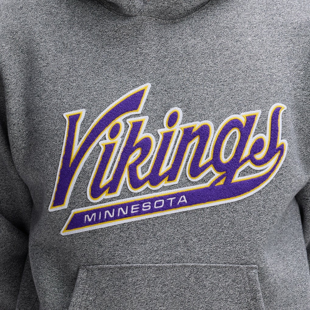 IconicFleece Tipped Hoodie - Minnesota Vikings