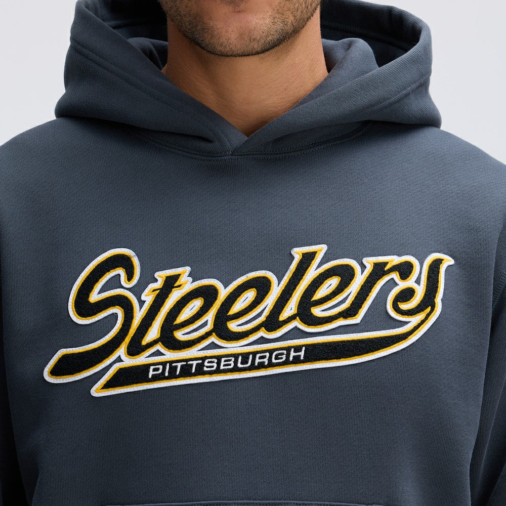 IconicFleece Tipped Hoodie - Pittsburgh Steelers