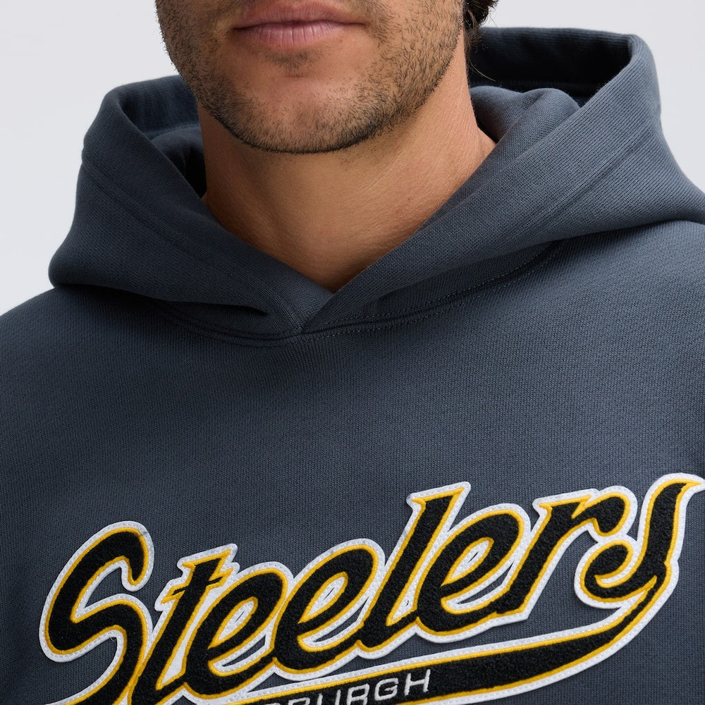 IconicFleece Tipped Hoodie - Pittsburgh Steelers