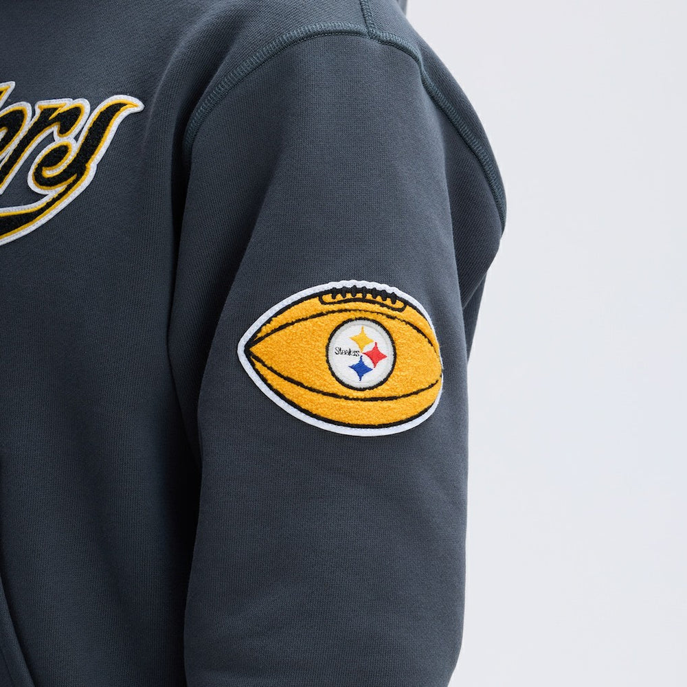 IconicFleece Tipped Hoodie - Pittsburgh Steelers
