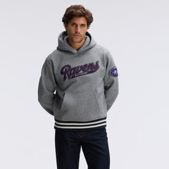 IconicFleece Tipped Hoodie - Baltimore Ravens