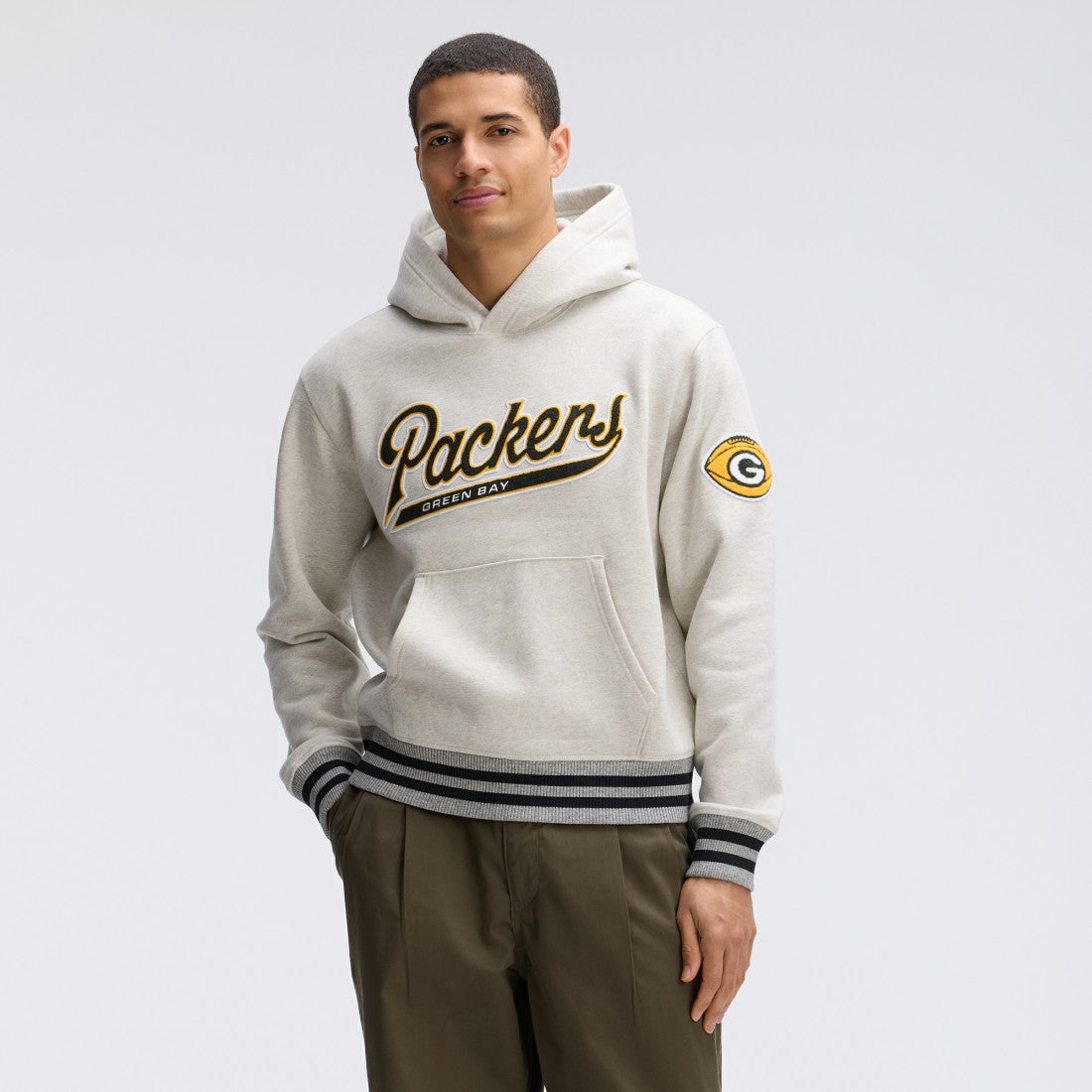 IconicFleece Tipped Hoodie - Green Bay Packers