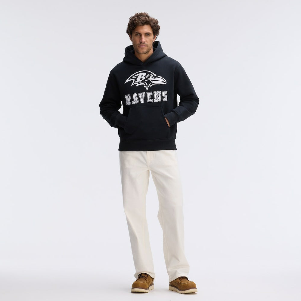 IconicFleece Flocked Hoodie - Baltimore Ravens