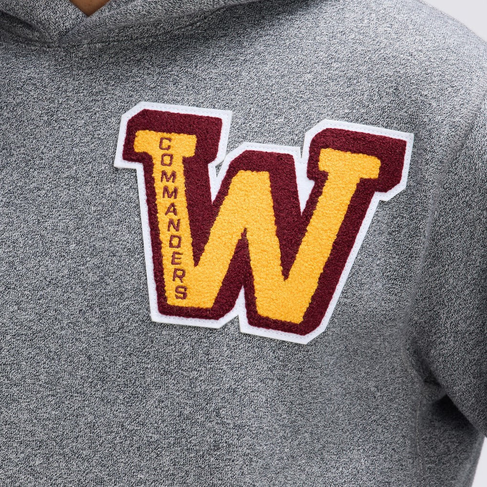 IconicFleece Letterman Hoodie - Washington Commanders