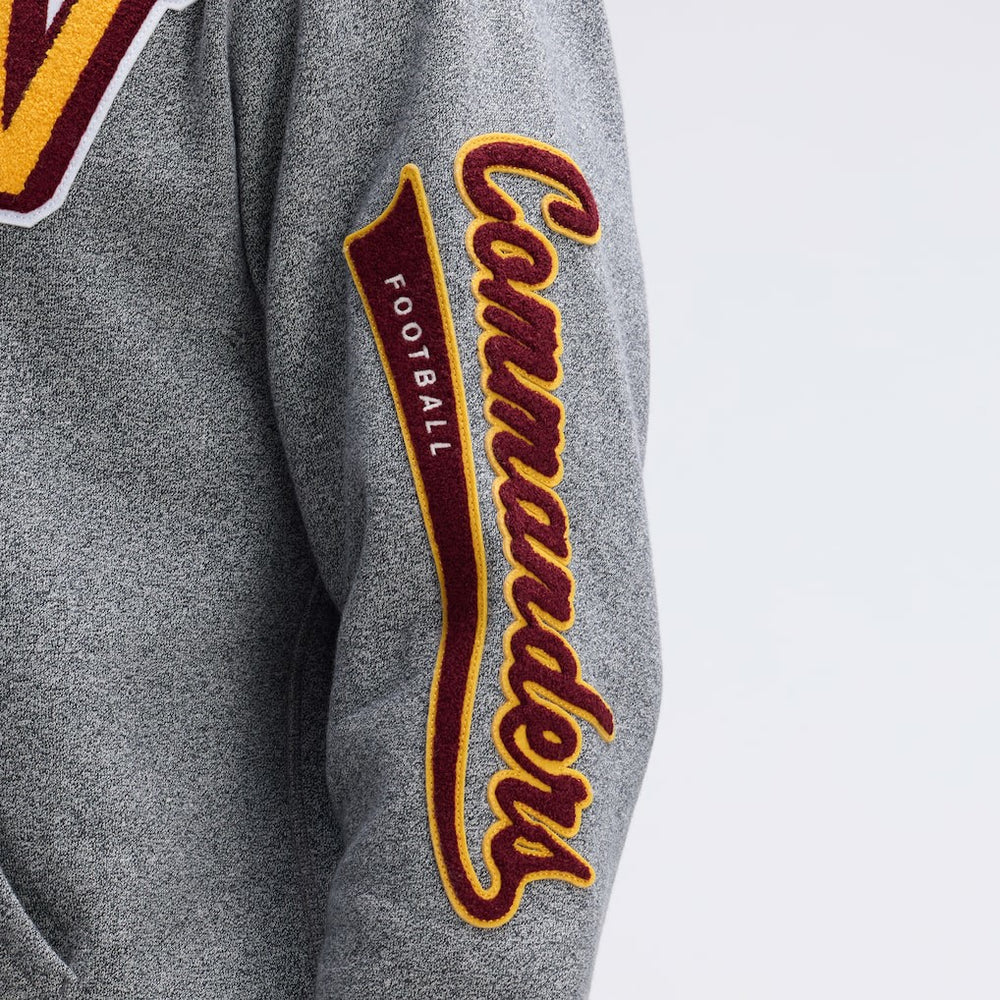 IconicFleece Letterman Hoodie - Washington Commanders