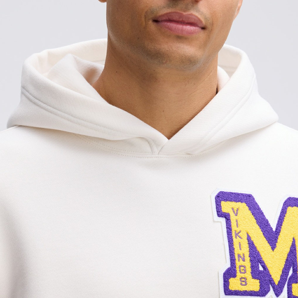 IconicFleece Letterman Hoodie - Minnesota Vikings