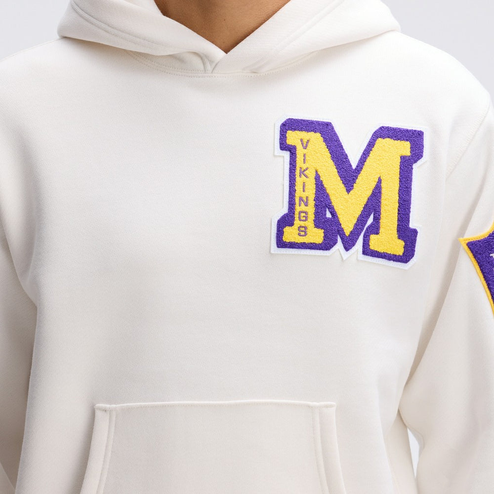 IconicFleece Letterman Hoodie - Minnesota Vikings