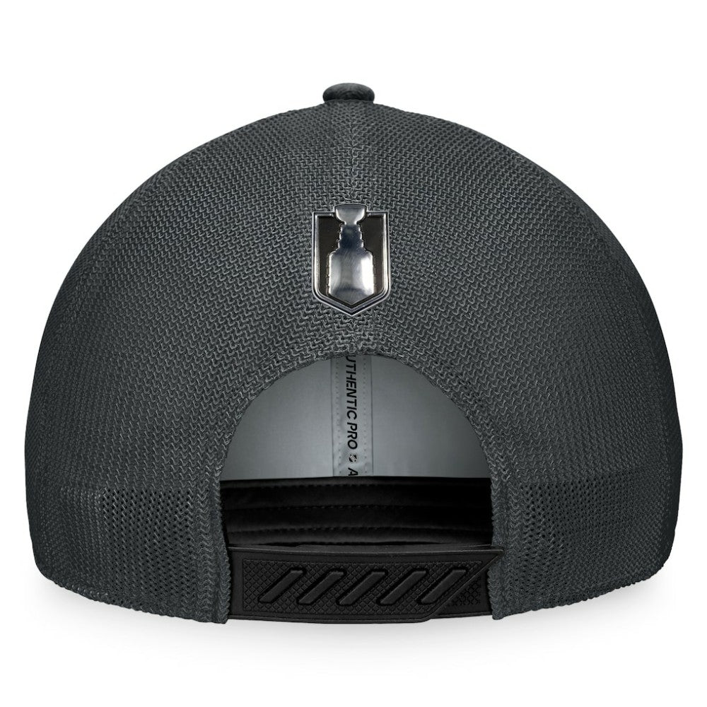 NHL Charcoal Vegas Golden Knights Fanatics 2023 Stanley Cup Champions Locker Room Adjustable Hat