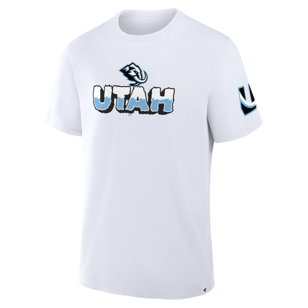 NHL White Utah Mammoth Fanatics Legacy T-Shirt