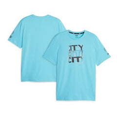 Manchester City FtblCore Graphic T-Shirt - Puma Sky Blue