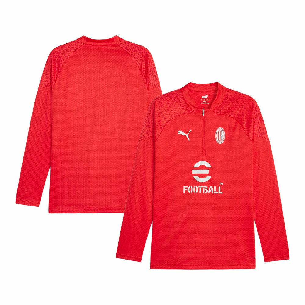 AC Milan 2023/24 Quarter-Zip Training Top - Puma Red
