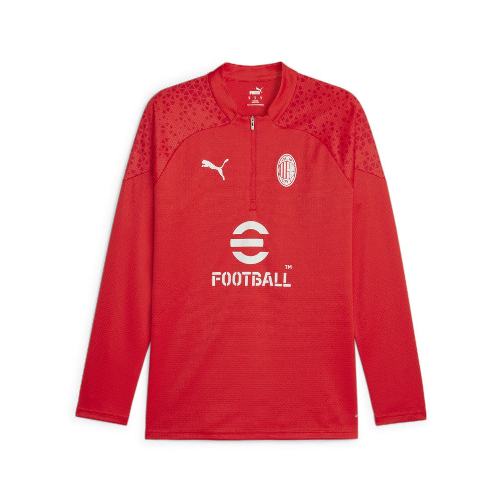 AC Milan 2023/24 Quarter-Zip Training Top - Puma Red