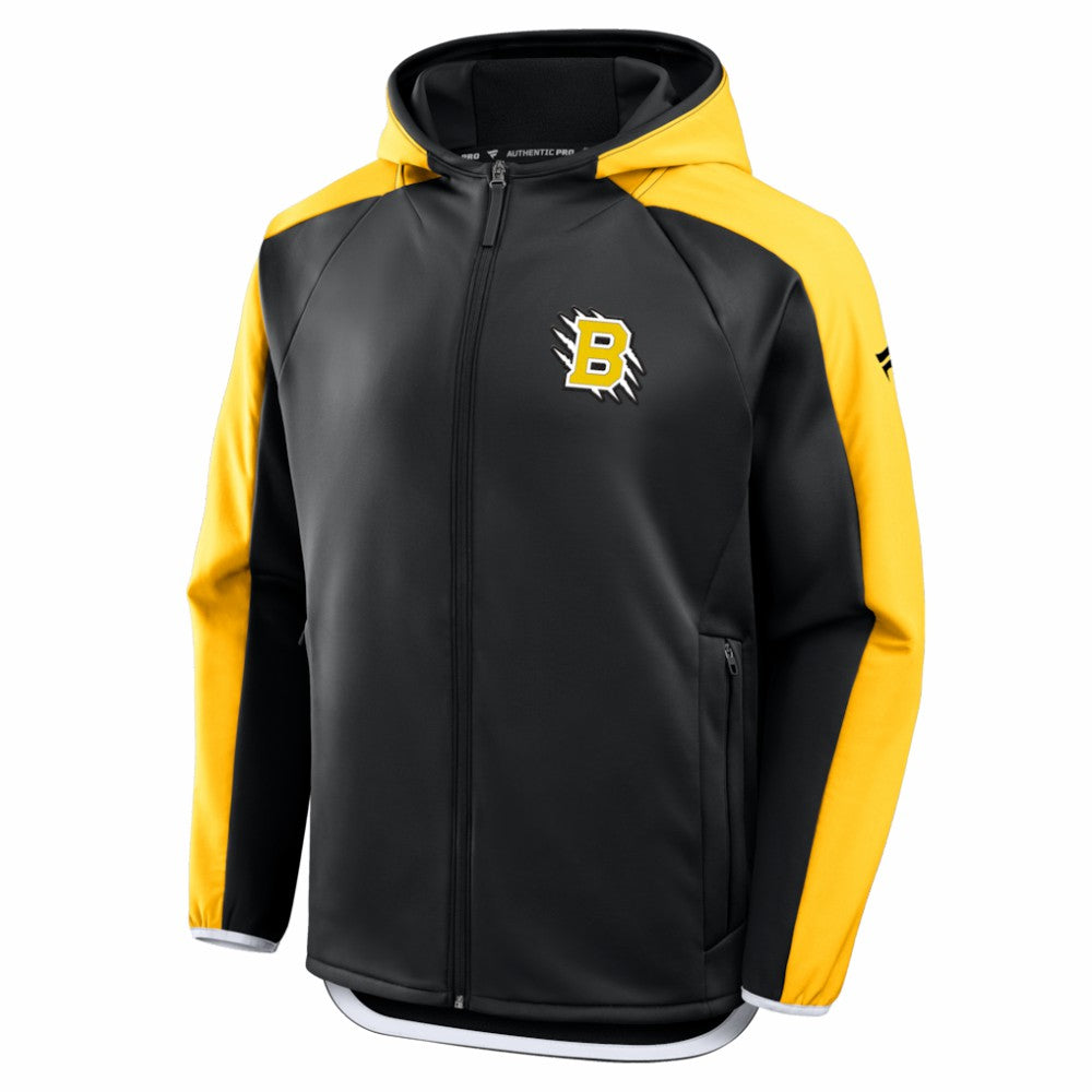 NHL Black Boston Bruins Fanatics 2026 NHL Stadium Series Authentic Pro Full-Zip Jacket