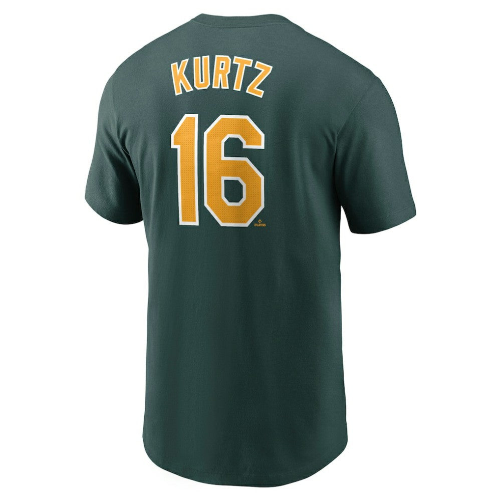MLB Nick Kurtz Athletics Nike Fuse Name & Number T-Shirt