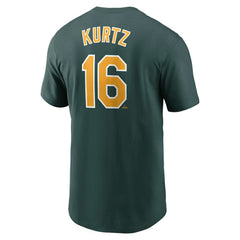 MLB Nick Kurtz Athletics Nike Fuse Name & Number T-Shirt
