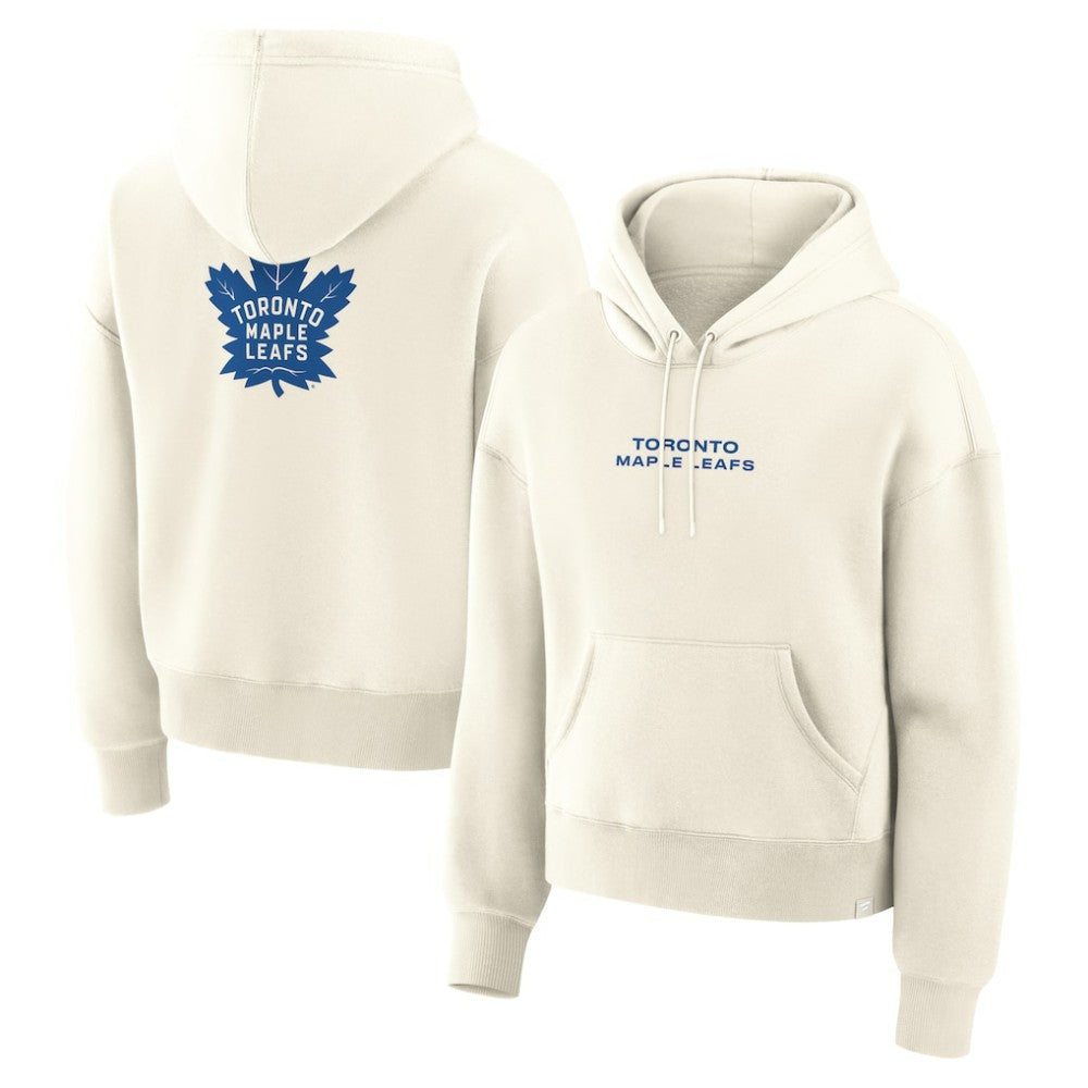 NHL Cream Toronto Maple Leafs Fanatics Women's Neutral Zone Legacy Hoodie