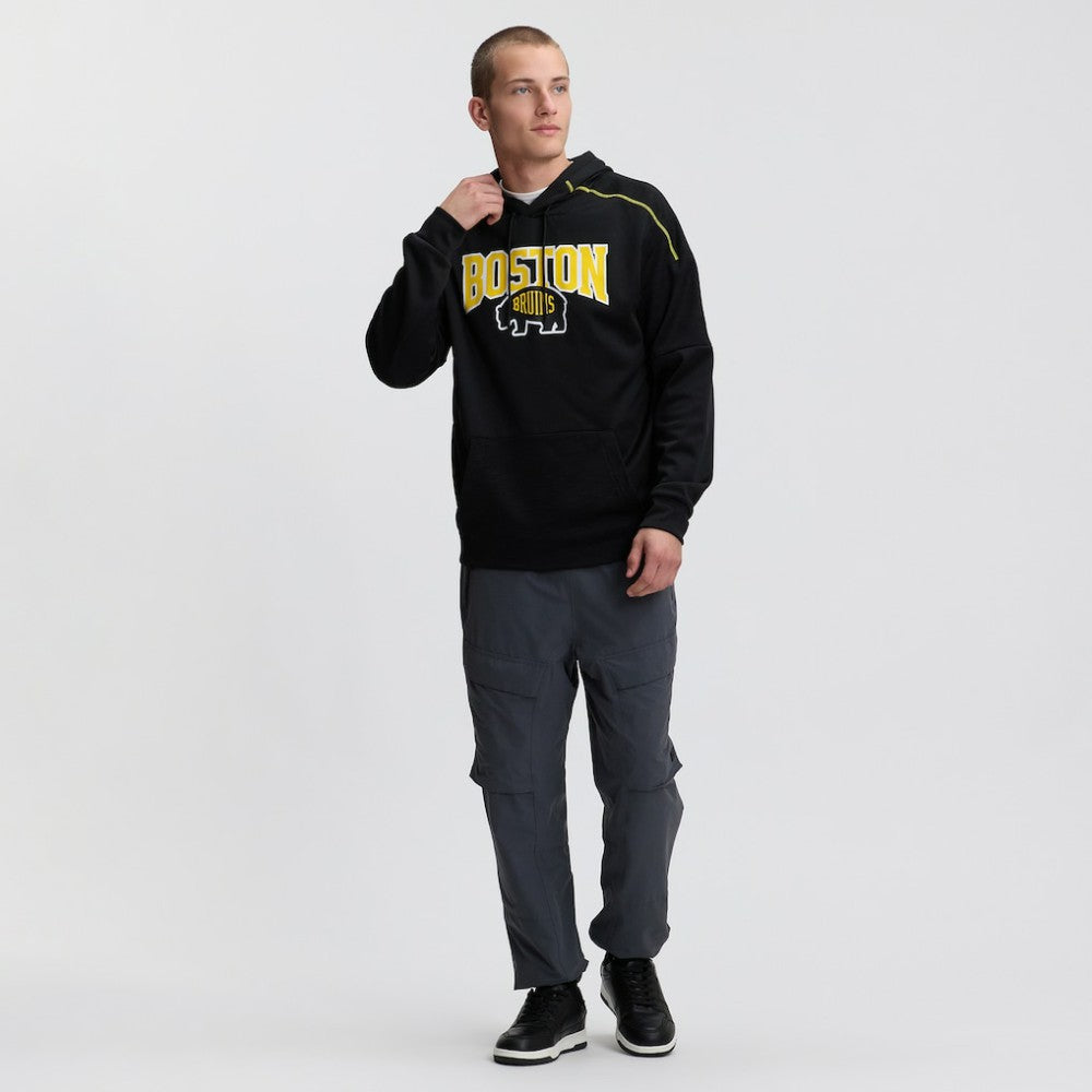 NHL Black Boston Bruins Fanatics 2026 NHL Stadium Series Defender Pullover Hoodie