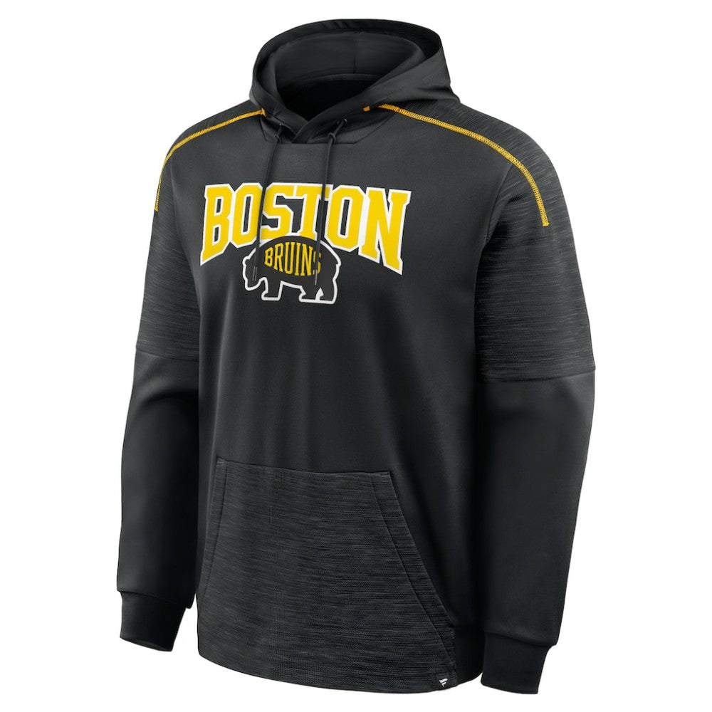 NHL Black Boston Bruins Fanatics 2026 NHL Stadium Series Defender Pullover Hoodie