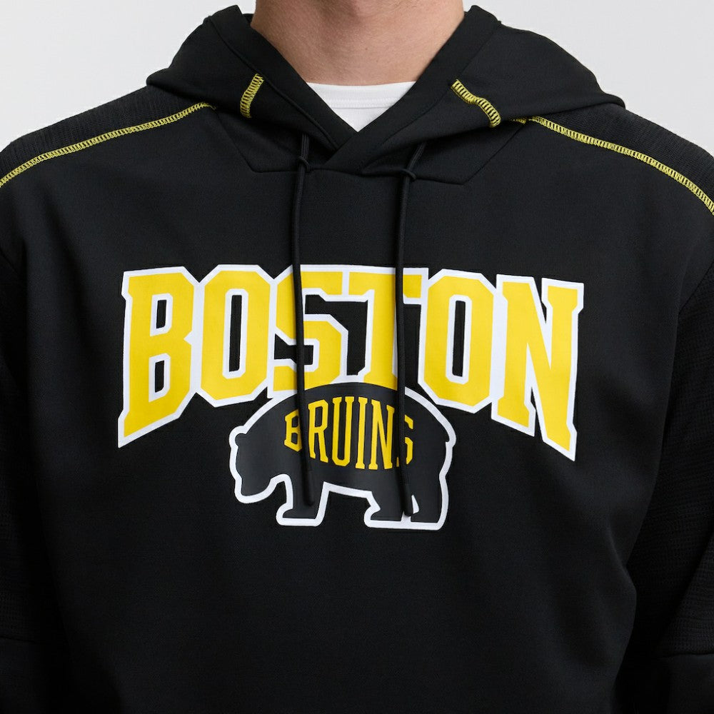 NHL Black Boston Bruins Fanatics 2026 NHL Stadium Series Defender Pullover Hoodie