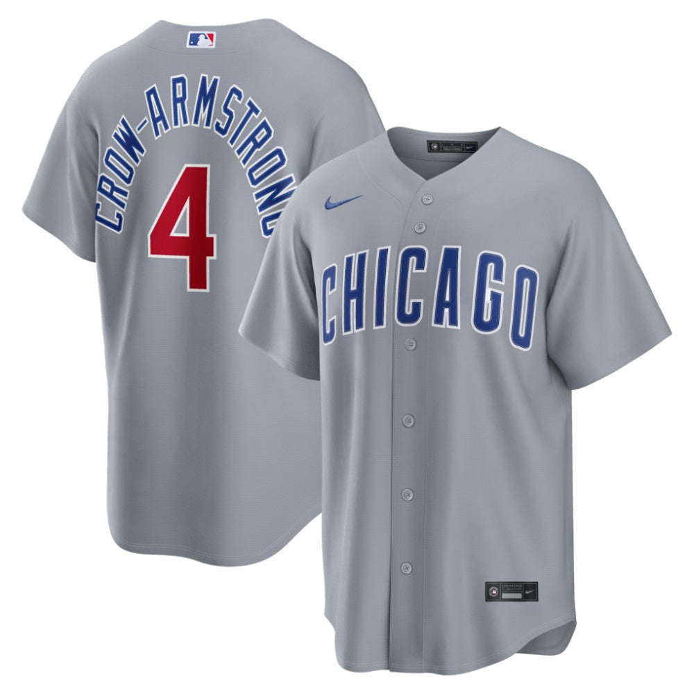 MLB Pete Crow-Armstrong Chicago Cubs Nike Road Replica Jersey