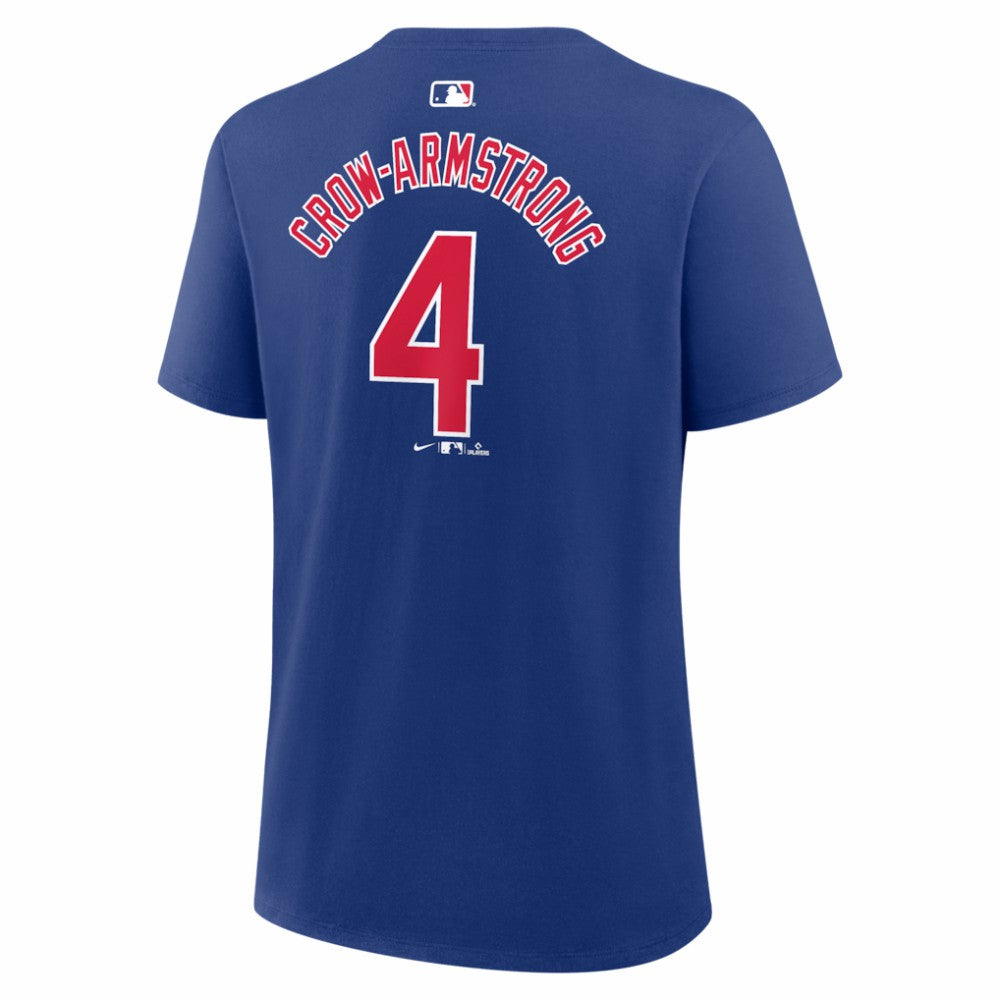 MLB Pete Crow-Armstrong Chicago Cubs Nike Women's Name & Number T-Shirt