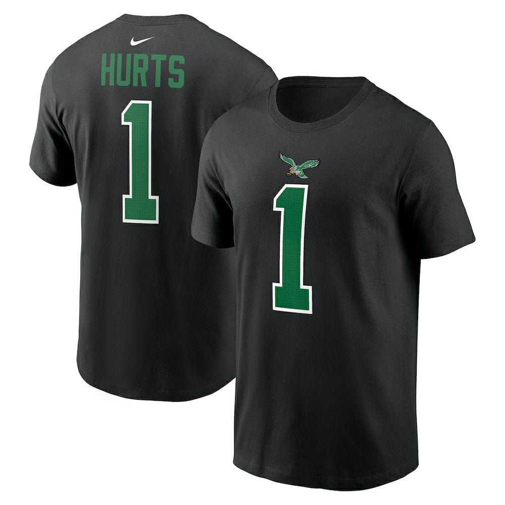 Jalen Hurts  Player Name & Number T-Shirt - Philadelphia Eagles