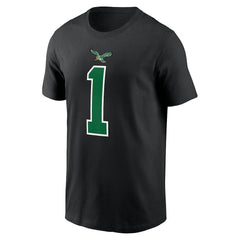 Jalen Hurts  Player Name & Number T-Shirt - Philadelphia Eagles