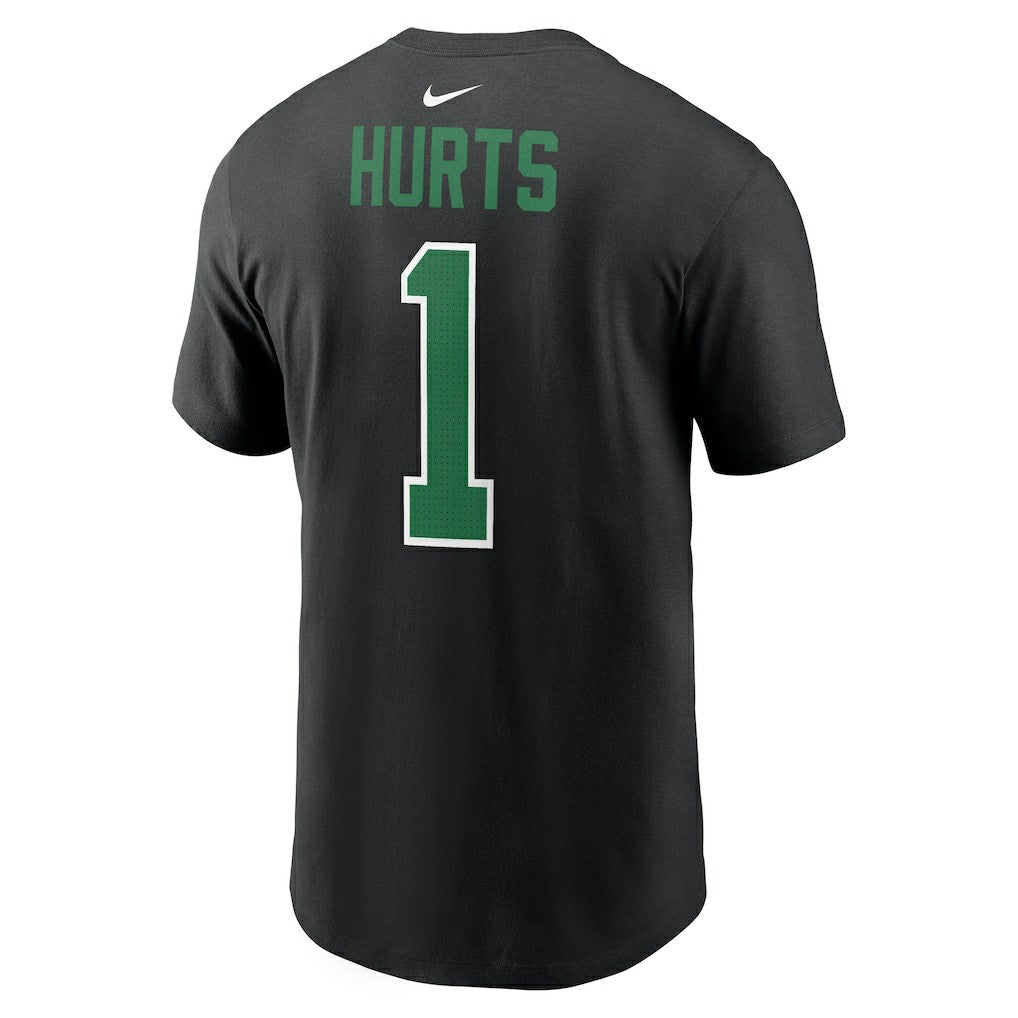 Jalen Hurts  Player Name & Number T-Shirt - Philadelphia Eagles
