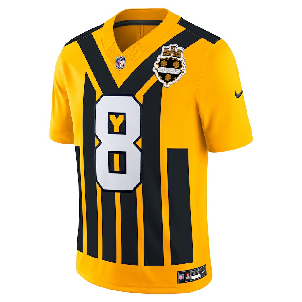 Aaron Rodgers  Alternate Vapor F.U.S.E. Limited Jersey - Pittsburgh Steelers