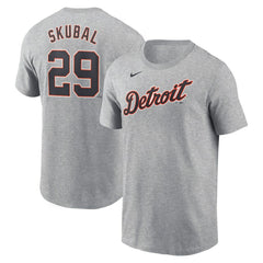 MLB Tarik Skubal Detroit Tigers Nike Fuse Name & Number T-Shirt
