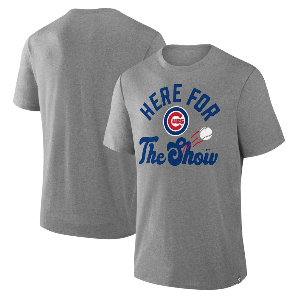 MLB Chicago Cubs Fanatics Nostalgia Tri-Blend T-Shirt