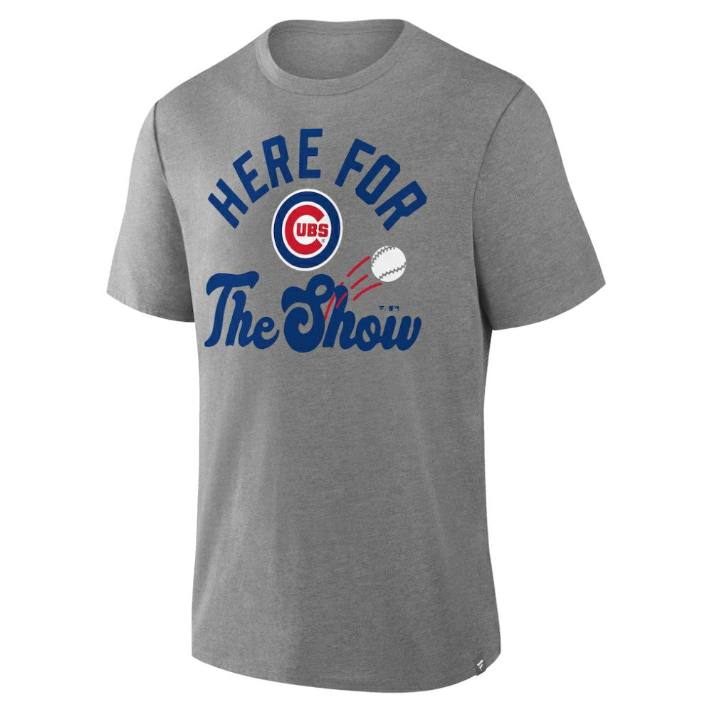 MLB Chicago Cubs Fanatics Nostalgia Tri-Blend T-Shirt
