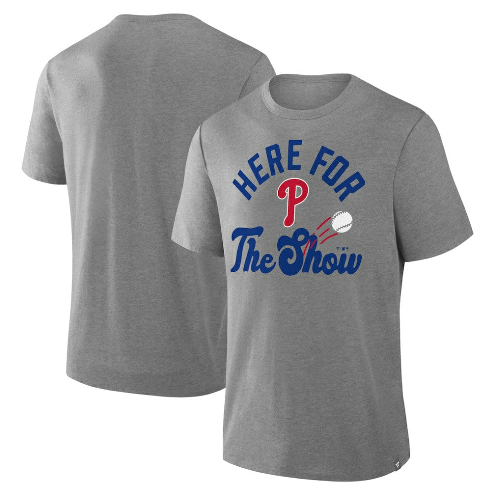 MLB Philadelphia Phillies Fanatics Nostalgia Tri-Blend T-Shirt
