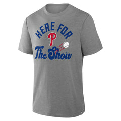 MLB Philadelphia Phillies Fanatics Nostalgia Tri-Blend T-Shirt