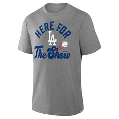 MLB Los Angeles Dodgers Fanatics Nostalgia Tri-Blend T-Shirt