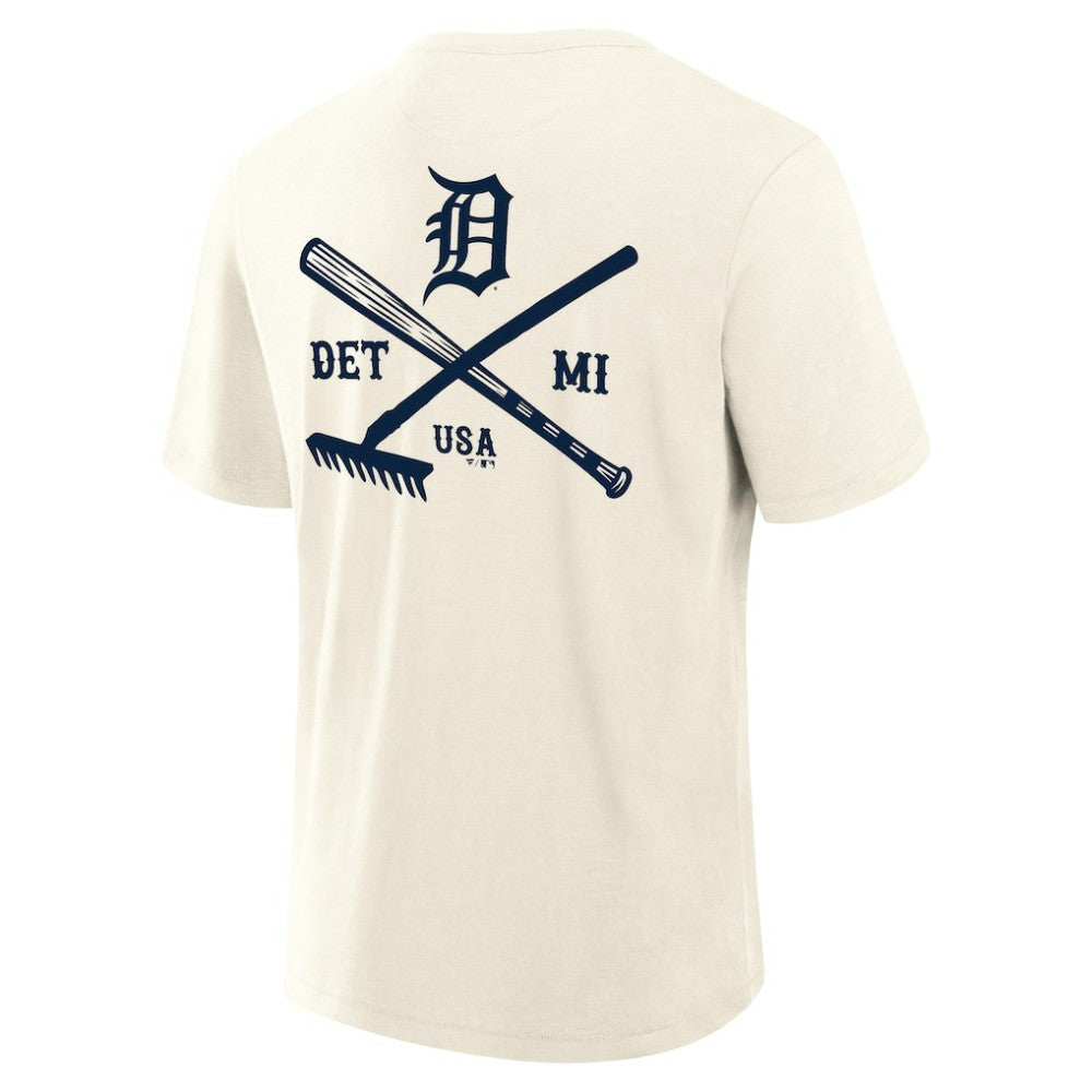MLB Detroit Tigers Fanatics Nostalgia Stadium Slub T-Shirt