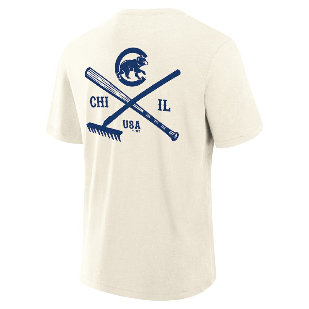 MLB Chicago Cubs Fanatics Nostalgia Stadium Slub T-Shirt