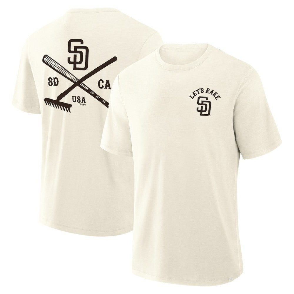 MLB San Diego Padres Fanatics Nostalgia Stadium Slub T-Shirt