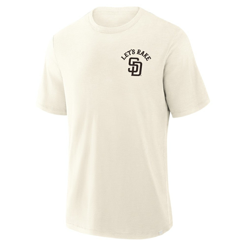 MLB San Diego Padres Fanatics Nostalgia Stadium Slub T-Shirt