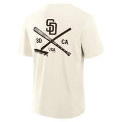 MLB San Diego Padres Fanatics Nostalgia Stadium Slub T-Shirt