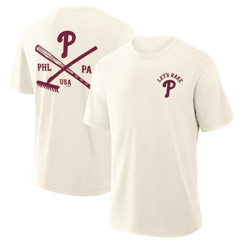 MLB Philadelphia Phillies Fanatics Nostalgia Stadium Slub T-Shirt