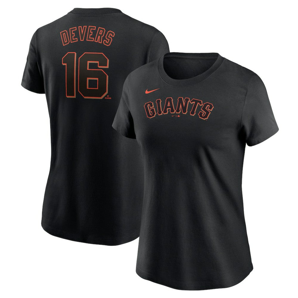 MLB Rafael Devers San Francisco Giants Nike Women's Name & Number T-Shirt