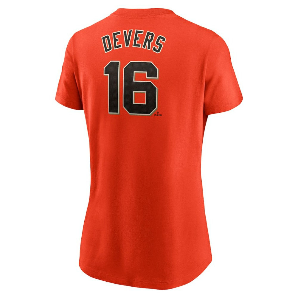 MLB Rafael Devers San Francisco Giants Nike Women's Name & Number T-Shirt