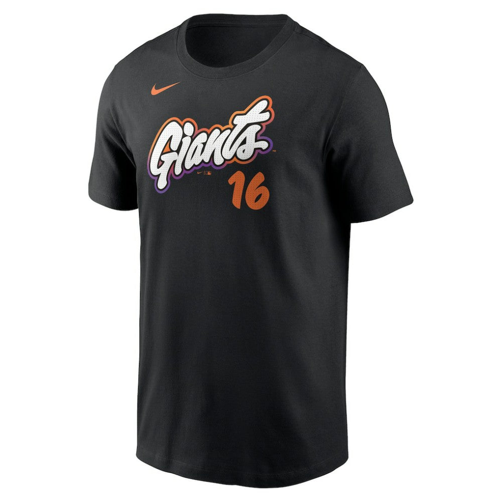 MLB Rafael Devers San Francisco Giants Nike 2025 City Connect Fuse Name & Number T-Shirt