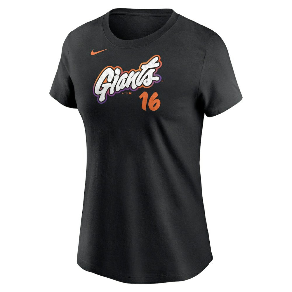 MLB Rafael Devers San Francisco Giants Nike Women's 2025 City Connect Fuse Name & Number T-Shirt