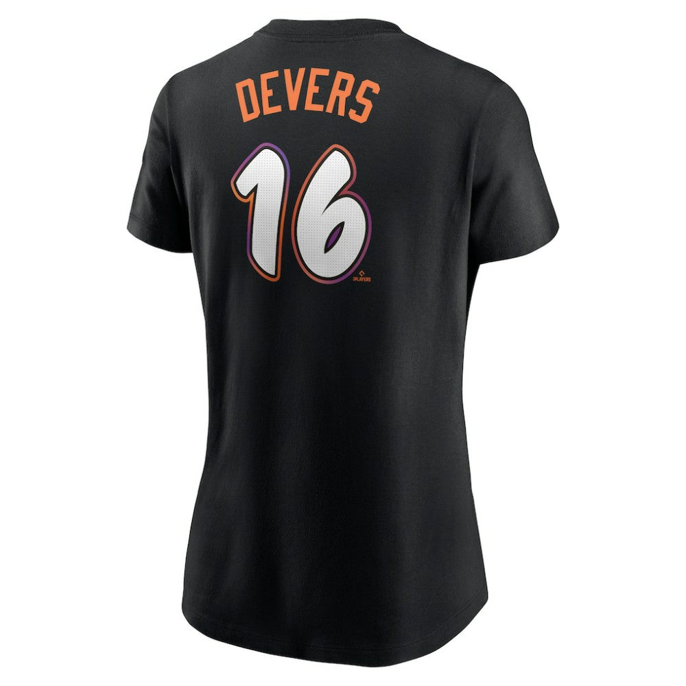 MLB Rafael Devers San Francisco Giants Nike Women's 2025 City Connect Fuse Name & Number T-Shirt