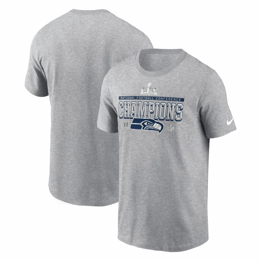 2025 NFC Champions Locker Room Trophy Collection T-Shirt - Seattle Seahawks