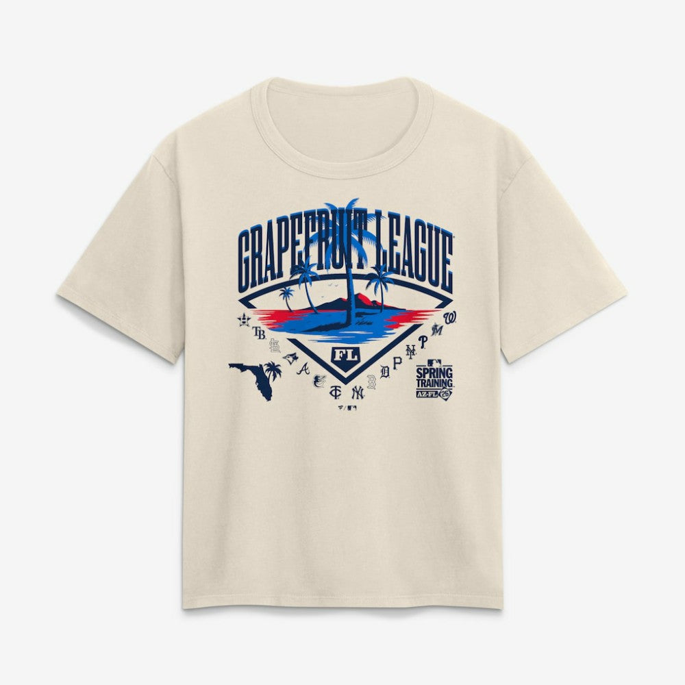 MLB 2026 Spring Training Grapefruit League Fanatics Women's Relaxed Hip Legacy T-Shirt
